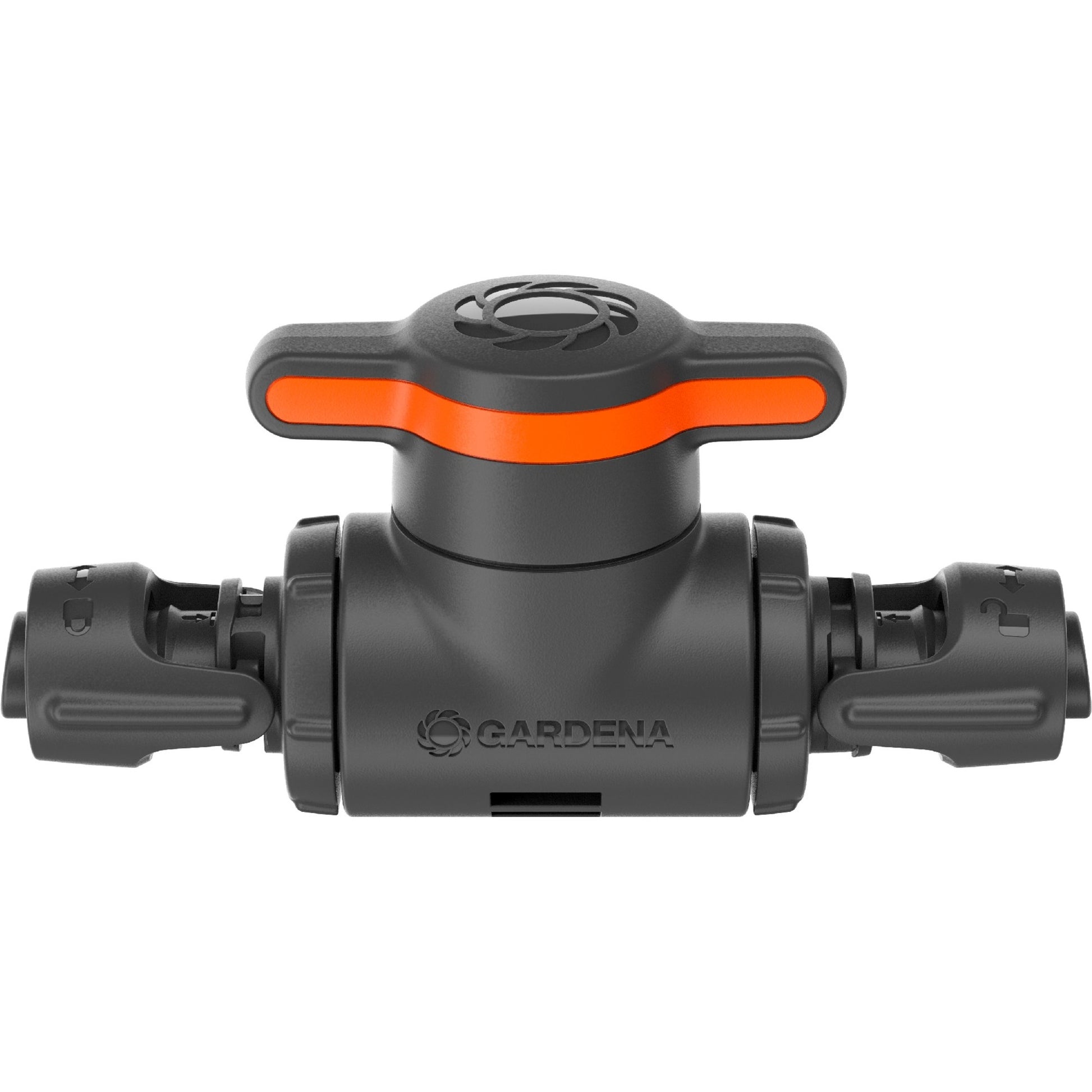 Gardena micro-drip-system afsluit- en reguleerventiel 13 mm (1 2 ) (grijs oranje)