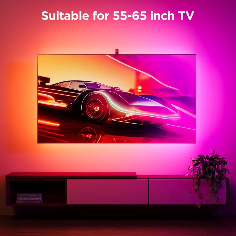 Govee slimme tv verlichting matter - 55-65 inch backlight 3s - netflix editie