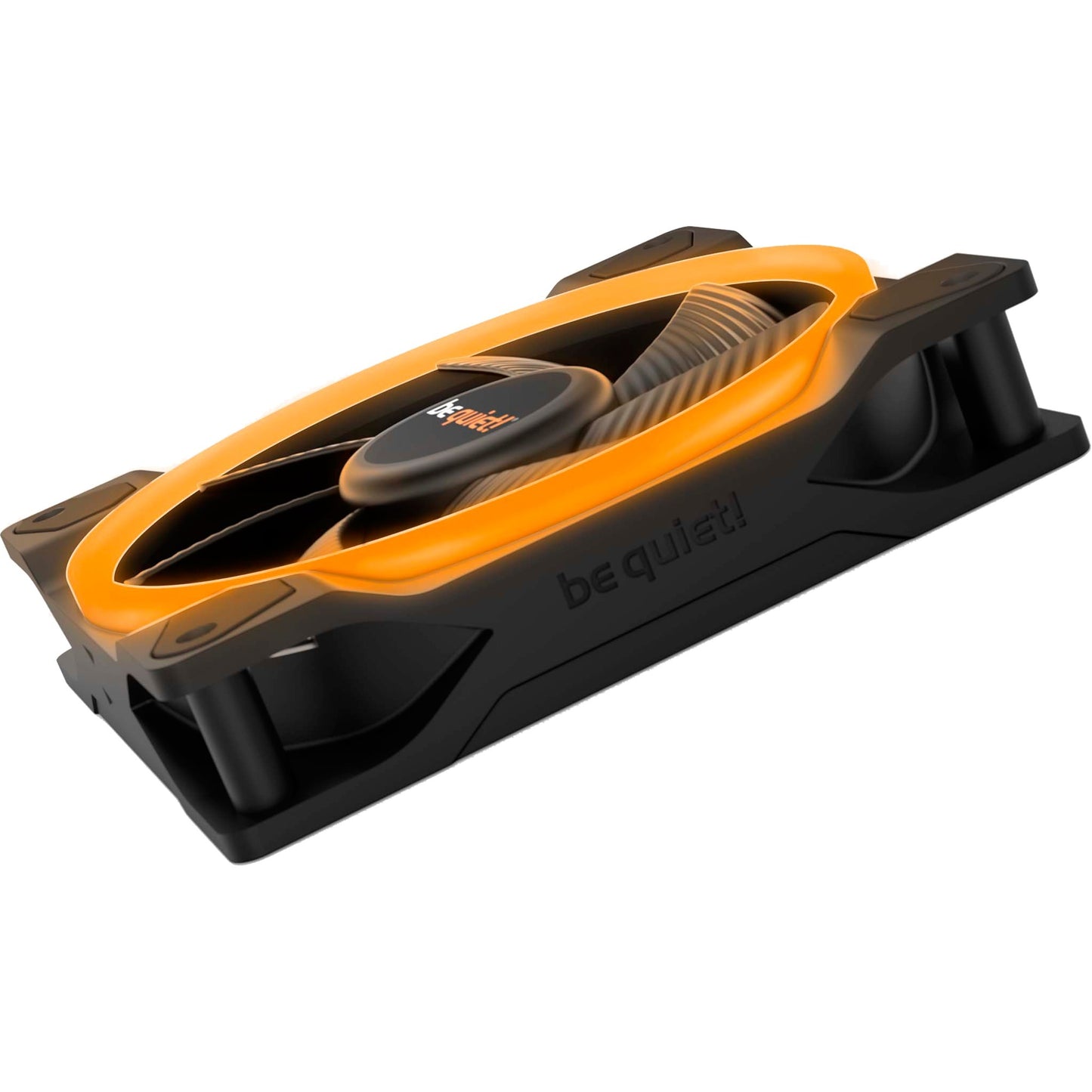 Be quiet! light wings pwm rgb case fans (zwart, 3 stuks, 120 x 120 x 25 mm)