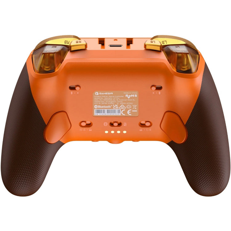 Gamesir g7 pro he tri-mode wireless controller - amber flame (oranje, usb 2,4 ghz bluetooth, xbox series x|s, xbox one, pc, android)