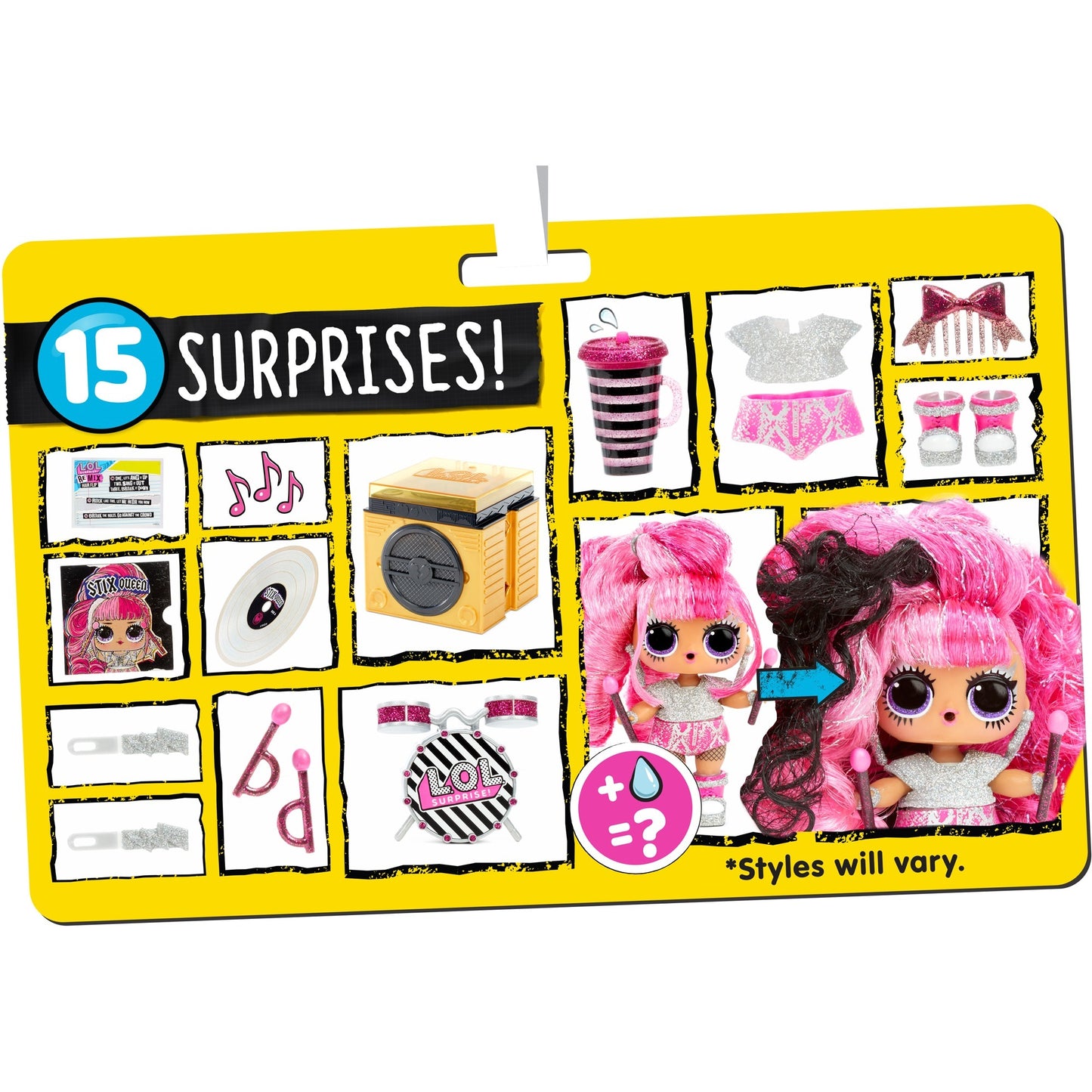 Mga entertainment l.o.l. surprise! - remix hairflip pop (assortiment product)