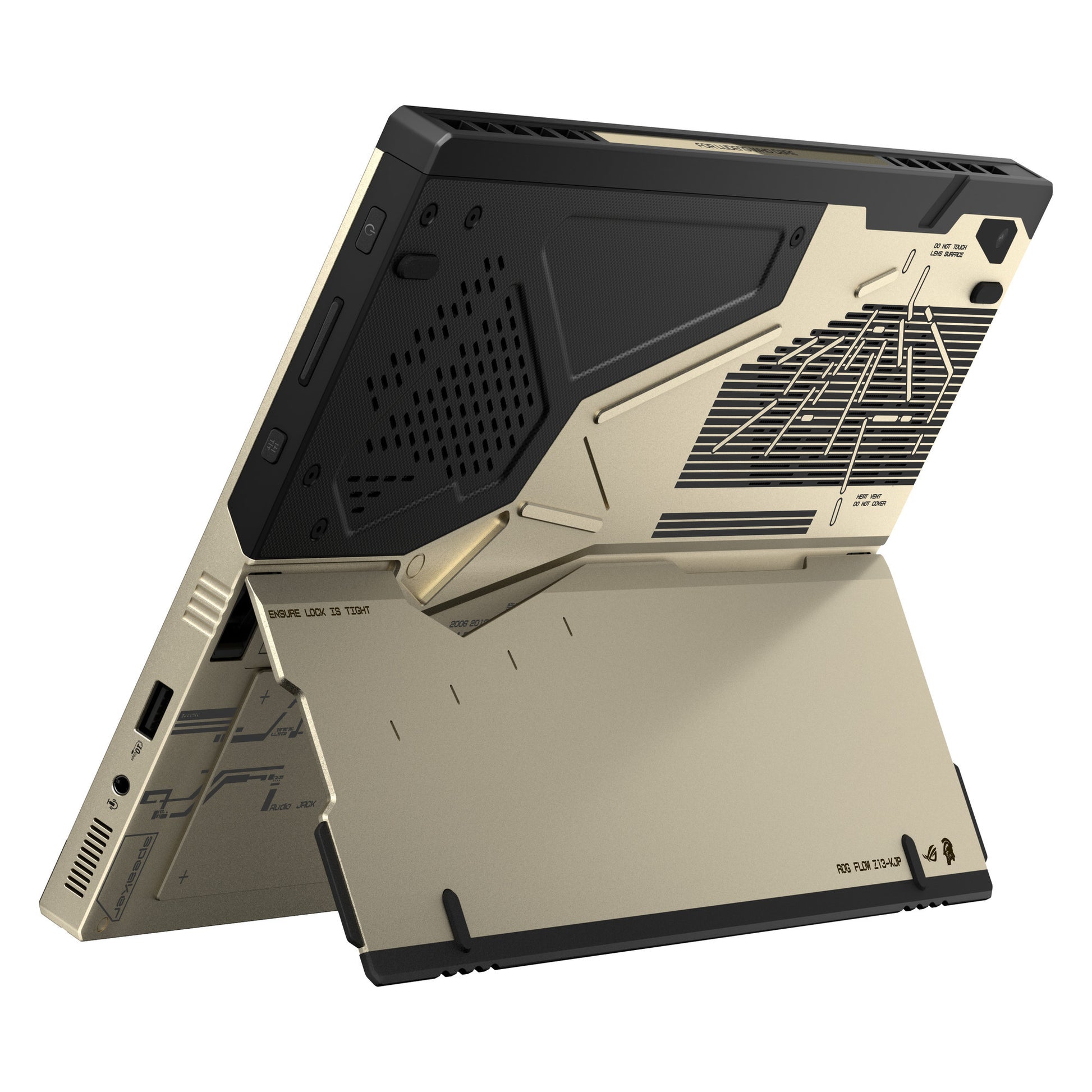 Asus rog flow z13-kjp gz302eac-ru178w 13.4 2-in-1 gaming laptop (goud zwart | ryzen al max+ 395 | radeon 8060s | 128 gb | 1 tb ssd | touch)