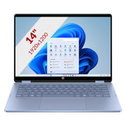 Hp omnibook 5 flip 2-in-1 14-fp0251ndx 14 laptop (blauw | core 5 120u | intel graphics | 8 gb | 512 gb ssd | touch) - afbeelding 1