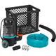 Gardena vuilwaterpomp 9000 set dompel- en drukpompen (zwart turquoise, 9041-20)
