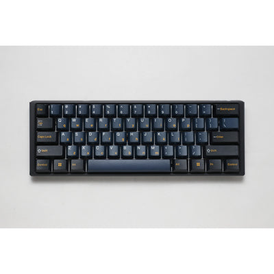 Ducky one 3 pro mini rgb mechanisch gaming toetsenbord (zwart, us lay-out (qwerty), cherry mx2a speed silver, 60%, rgb led, double-shot pbt, quack mechanics, hot swap)