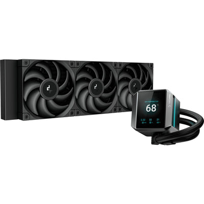 Deepcool mystique 360 waterkoeling (zwart, 4-pins pwm fan-connector)