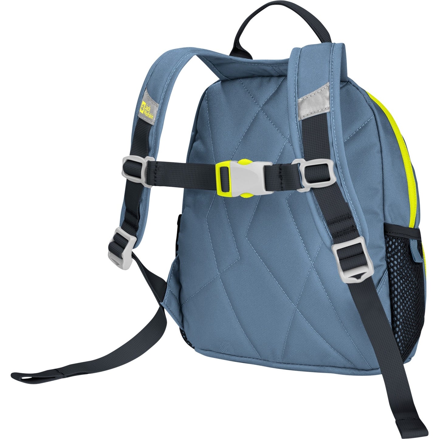 Jack wolfskin buttercup rugzak (blauw neongeel, 4,5 liter)