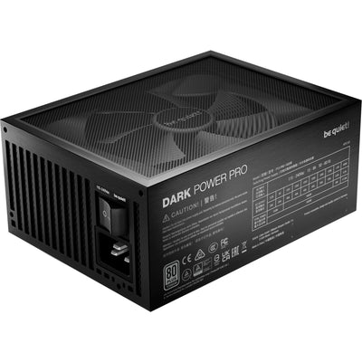 Be quiet! dark power pro 13 modulaire 1600 watt voeding (zwart, 2x 12v-2x6, 6x pcie)
