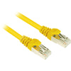 Sharkoon cat.6 netwerkkabel (geel, 10 meter, sftp, rj-45)