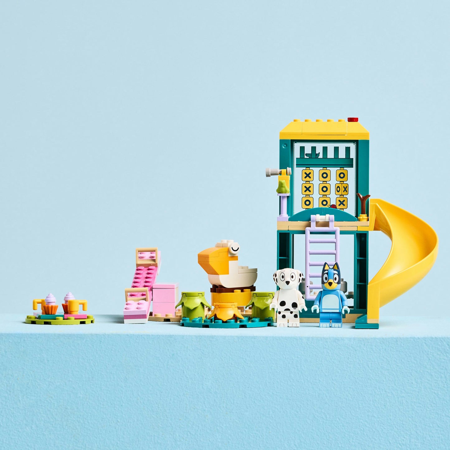 Lego ® bluey: bluey en chloé in de speeltuin bouwset - 11201