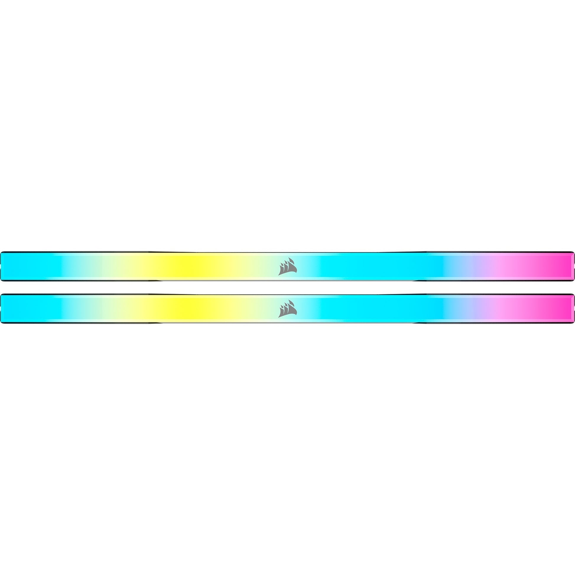 Corsair 48 gb ddr5-6000 kit werkgeheugen (zwart, cmh48gx5m2e6000c36, vengeance rgb, xmp 3.0)
