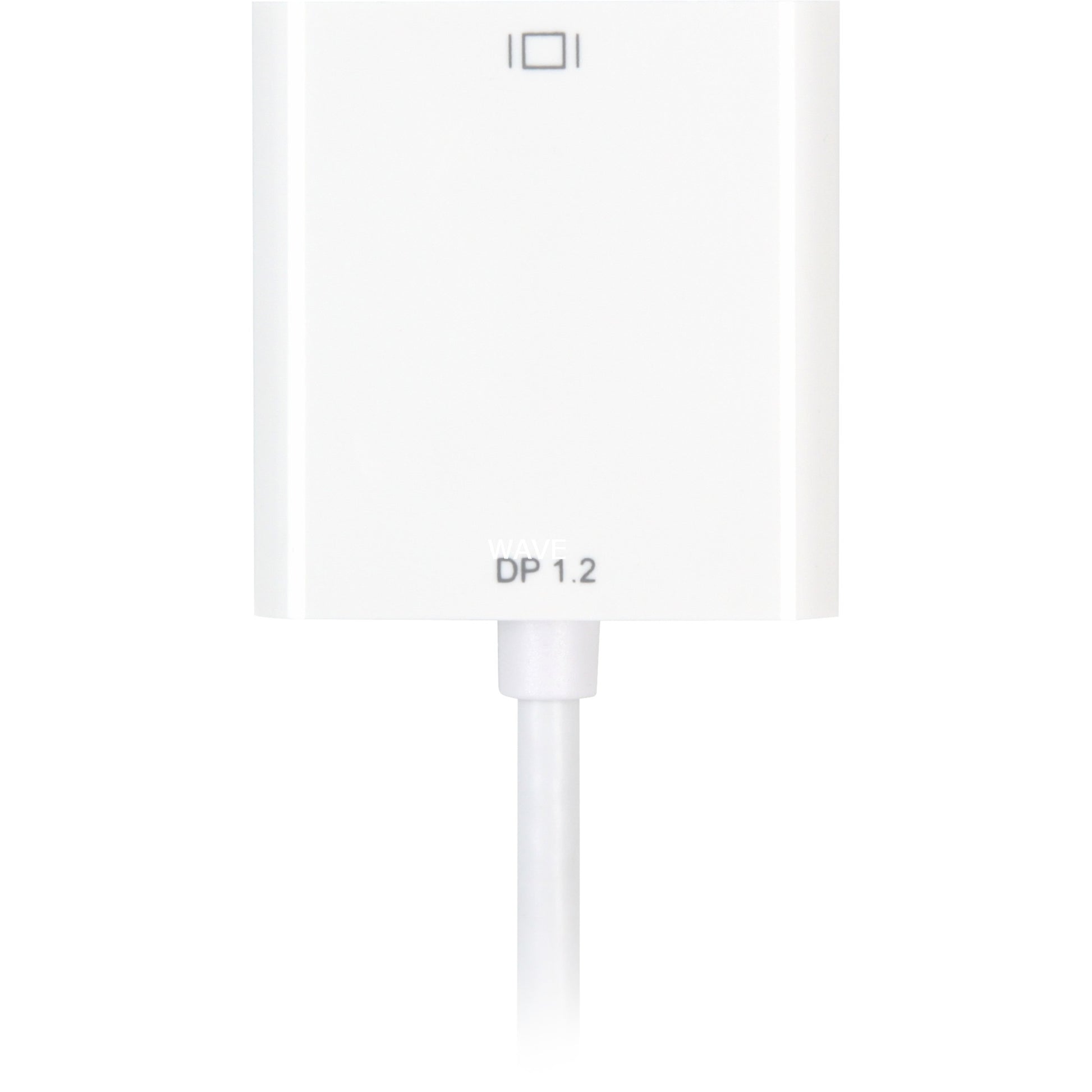 Sharkoon displayport 1.2 > dvi24+1 kabel (wit, 0,15 meter)