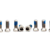 Oak components titanium screws m4x9 for 8-bolt direct mount chainring (8 pieces)