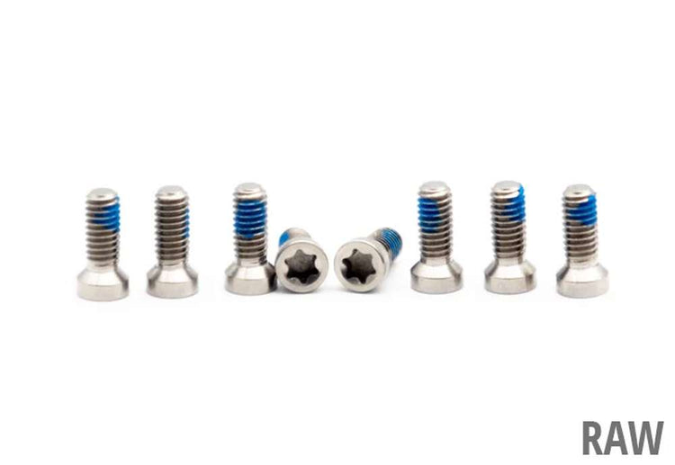 Oak components titanium screws m4x9 for 8-bolt direct mount chainring (8 pieces)