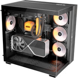 Be quiet! light base 600 lx midi tower behuizing (zwart | 2x usb-a | 1x usb-c | rgb | window) - afbeelding 8