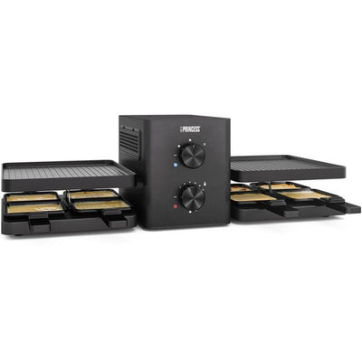 Princess raclette purify 162660 gourmetstel (zwart)