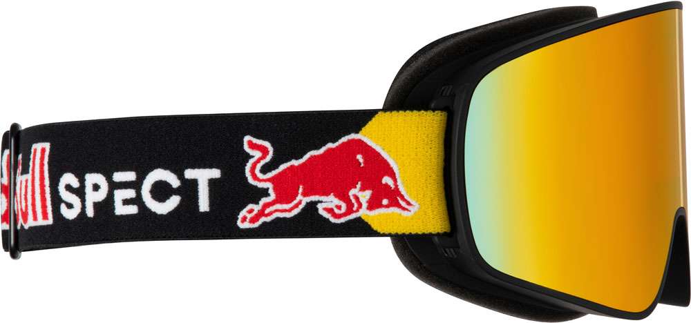 Red bull spect eyewear rush-17re2 orange red mirror - ski goggle