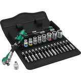 Wera 8100 sa 9 zyklop speed-ratelset gereedschapsset (zwart groen, 1 4 -aandrijving, 28-delig) - afbeelding 1
