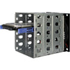 Inter-tech 4u 4129l rack behuizing (zwart | 2x usb-a)