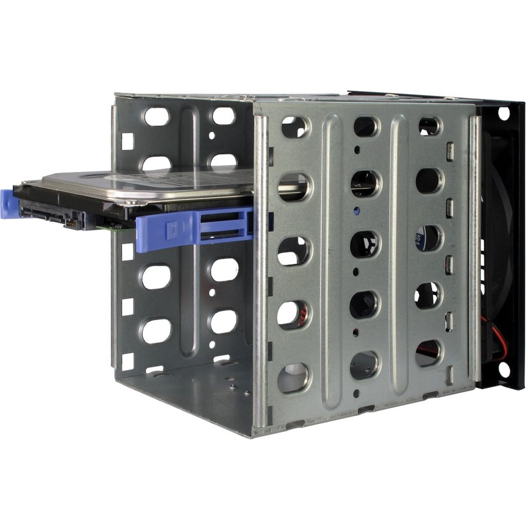 Inter-tech 4u 4129l rack behuizing (zwart | 2x usb-a)