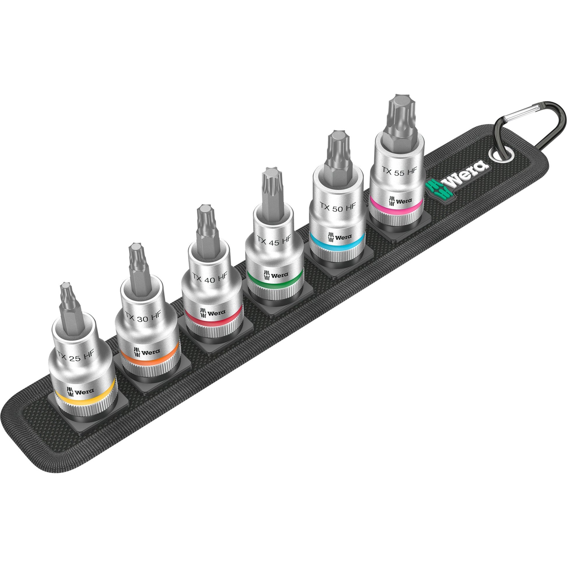 Wera belt c 3 zyklop doppenset, 1 2 dopsleutel (zwart, 6-delig, met vasthoudfunctie)