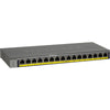 Netgear gs116lp 16-port poe poe+ gigabit ethernet unmanaged switch