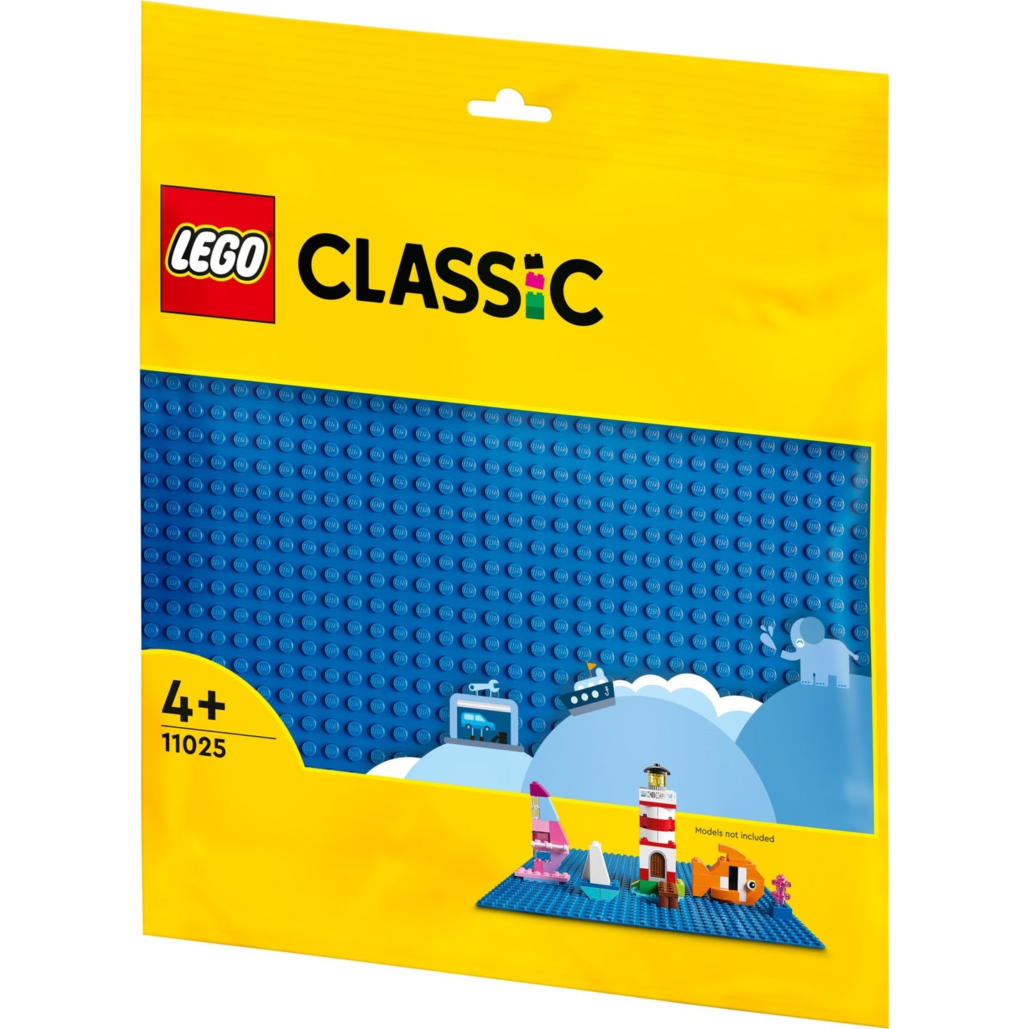 Lego classic 11025 blauwe bouwplaat
