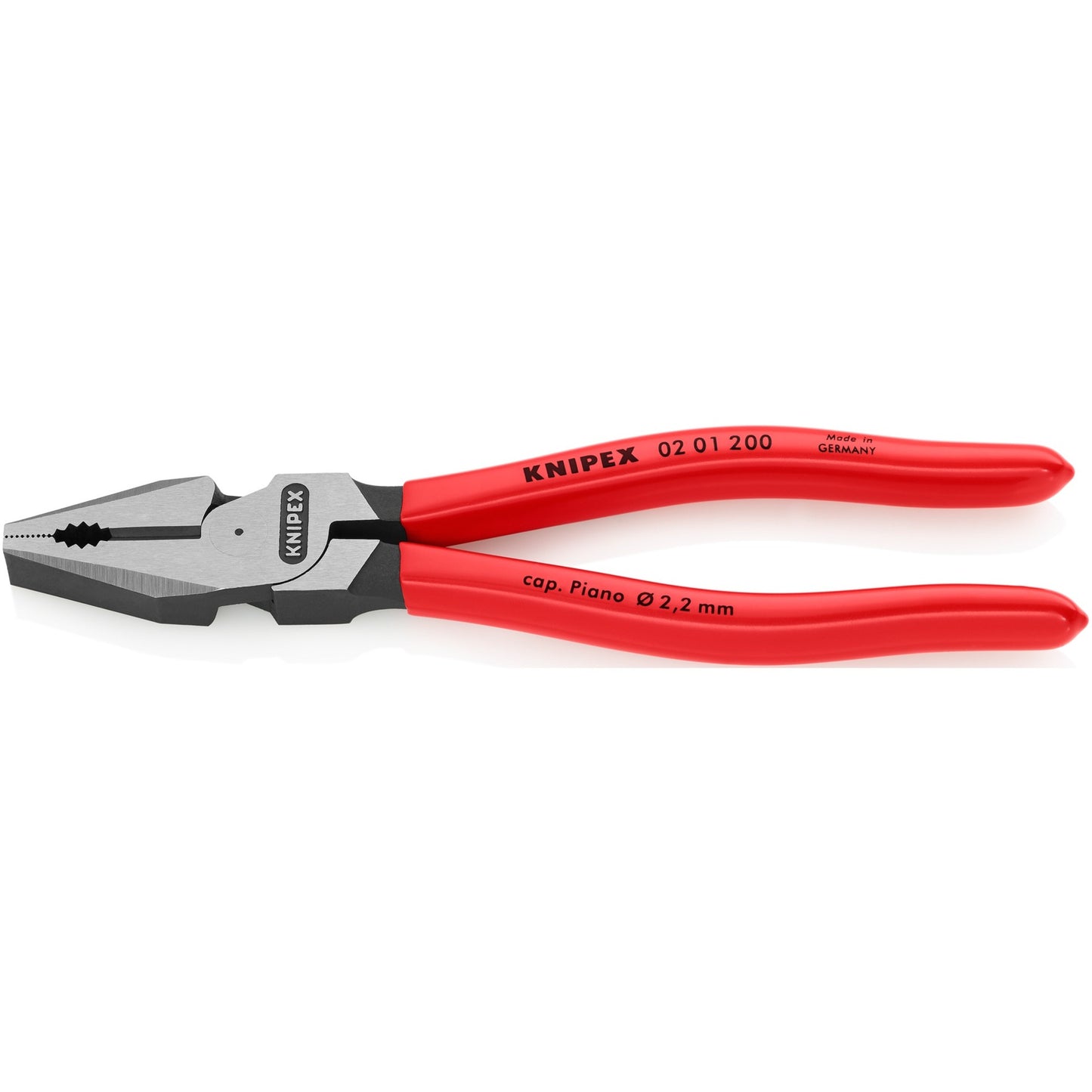 Knipex kracht-kombitang 200 mm combinatietang (rood)