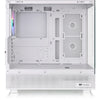 Thermaltake view 270 tg argb - snow midi tower behuizing (wit | 2x usb-a | 1x usb-c | rgb | tempered glass)