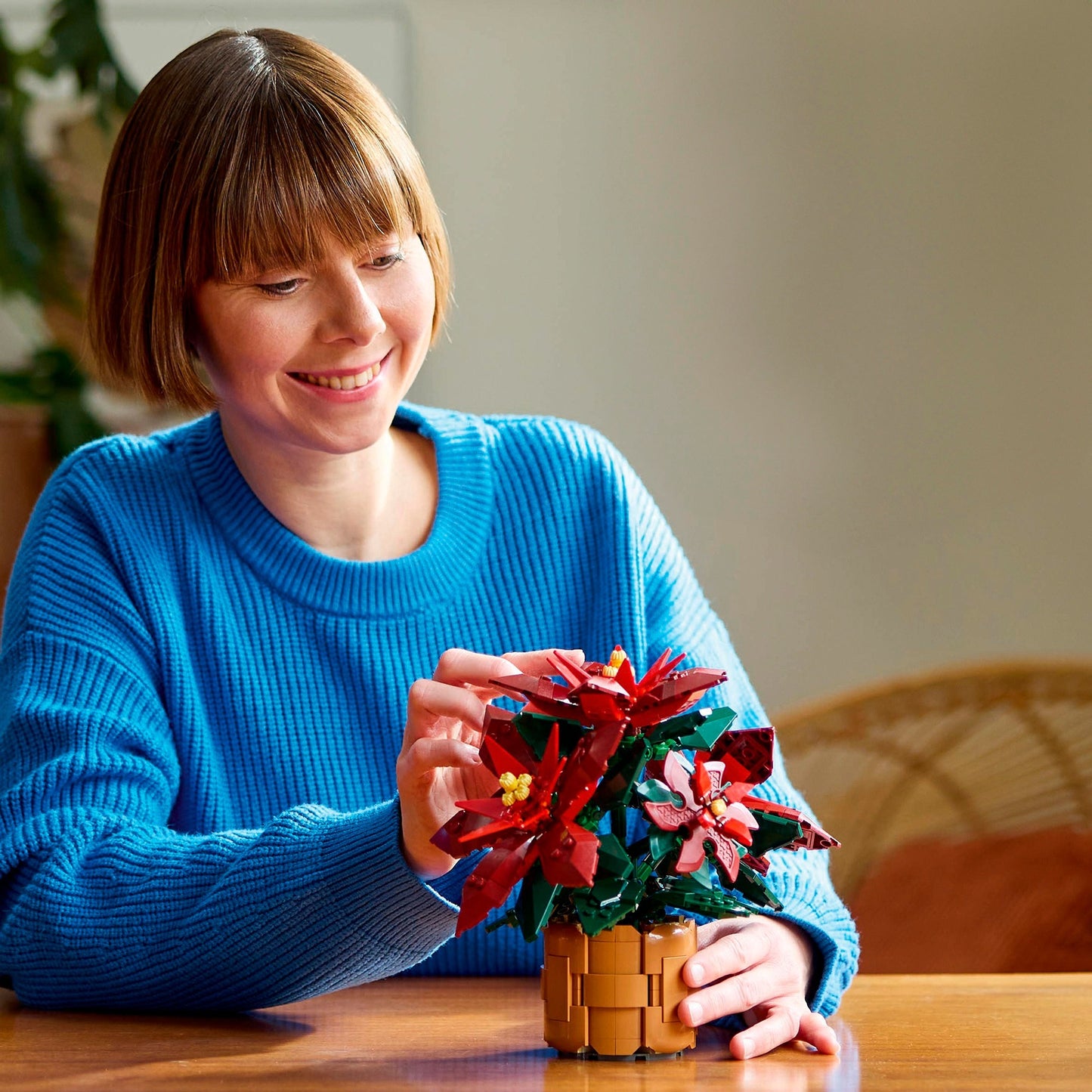 Lego icons kerstster poinsettia - 10370