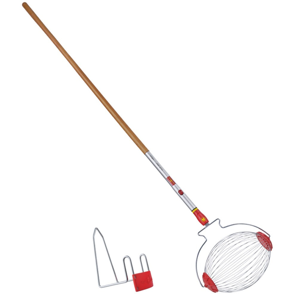 Wolf-garten multi-star fc-m zm 140 fruitverzamelaar fruitplukker (rood)