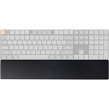 Keychron silicone palm rest voor k5 se k5 max k5 pro polssteun (zwart, low profile) - afbeelding 1