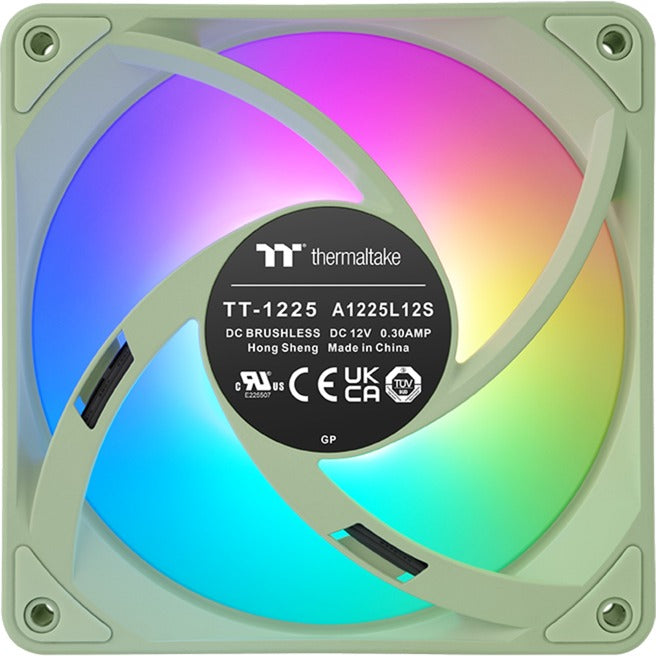 Thermaltake ct120 ex reverse argb sync pc cooling fan matcha green (3-fan pack) case fans (lichtgroen, 3 stuks, 120 x 120 x 25 mm, pwm)