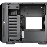 Silverstone cs382 mini tower behuizing (zwart | 2x usb-a | 1x usb-c) - afbeelding 4