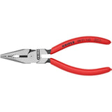 Knipex spitse combinatietang 0821145 (rood) - afbeelding 1