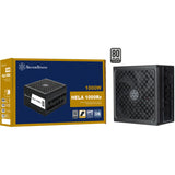 Silverstone hela 1000rz modulaire 1000 watt voeding (zwart, 1x 12v-2x6, 5x pcie) - afbeelding 1