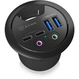 Icy box ib-hub1403b usb-hub - afbeelding 2