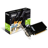 Msi gt 710 2gd3h lp grafische kaart (vga, dvi, hdmi, low-profile)