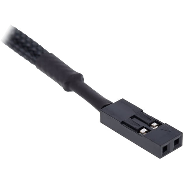 Alphacool eiszapfen temperatuursensor g1 4 ig ig met ag adapter (zwart)