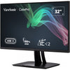 Viewsonic vp3256-4k 31.5 monitor (zwart (mat), 2x hdmi, 1x displayport, usb-a, usb-b, usb-c)