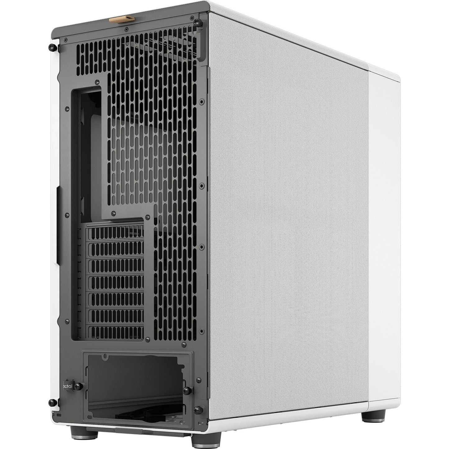 Fractal design north xl midi tower behuizing (wit houtkleur | 2x usb-a | 1x usb-c)