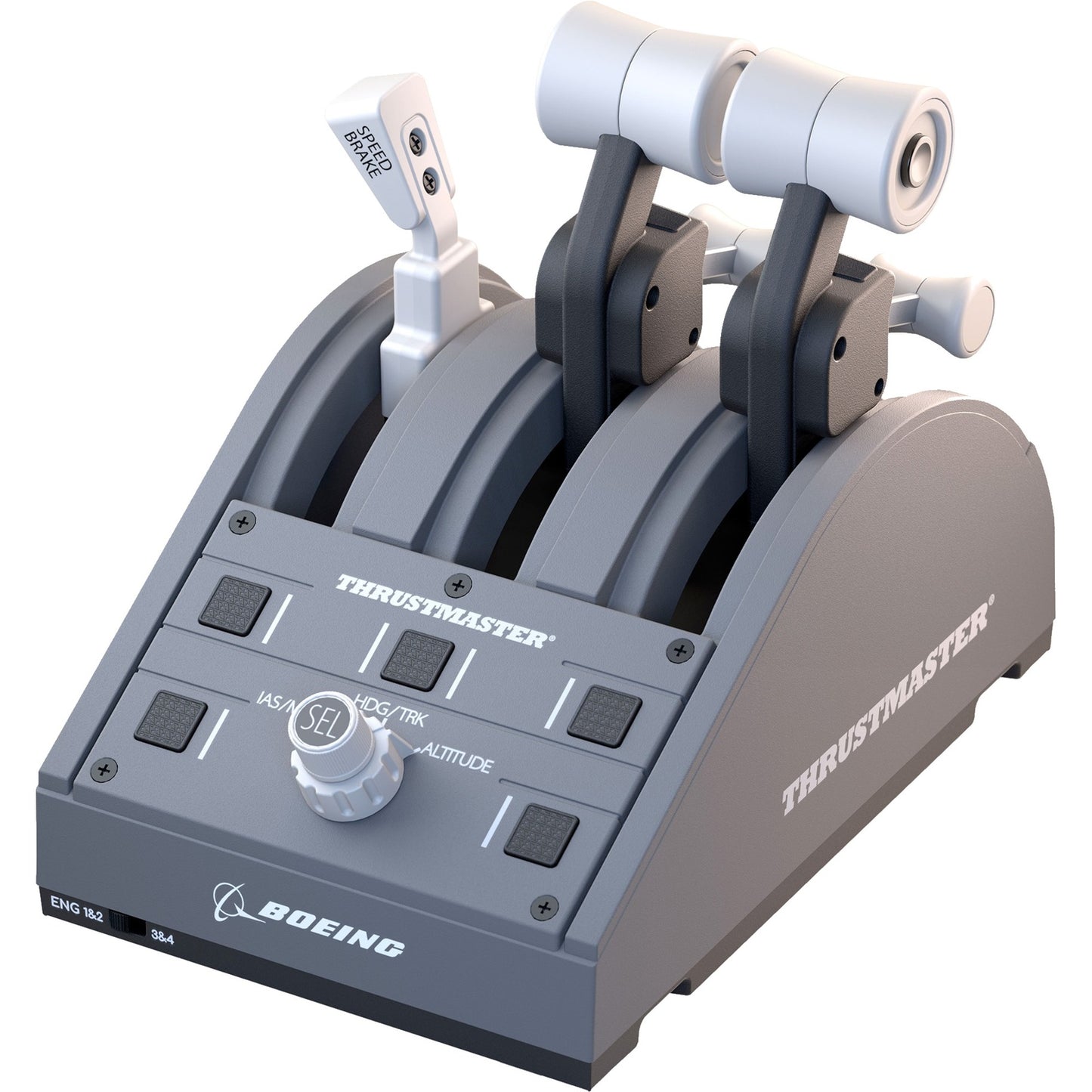 Thrustmaster tca yoke pack boeing edition gaming set (zwart grijs, pc, xbox one, xbox series x|s)