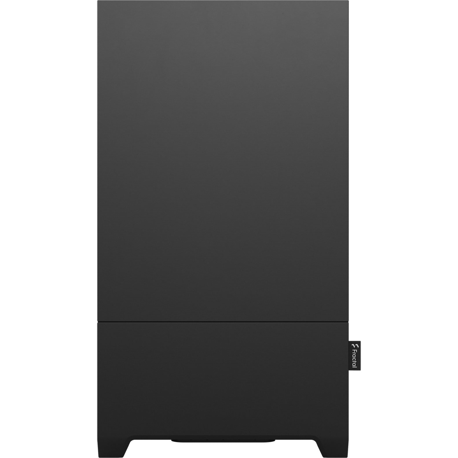 Fractal design pop mini silent black solid midi tower behuizing (zwart | 2x usb-a)
