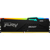 Kingston fury 16 gb ddr5-5600 werkgeheugen (zwart, kf556c36bbea-16, beast rgb, xmp, expo)