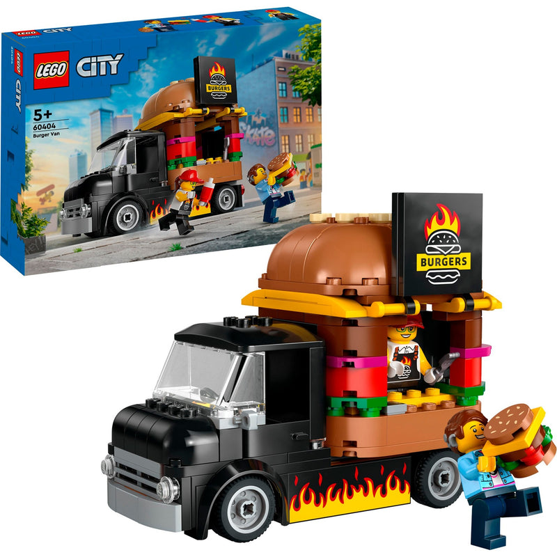 Lego city - hamburgertruck constructiespeelgoed (60404)