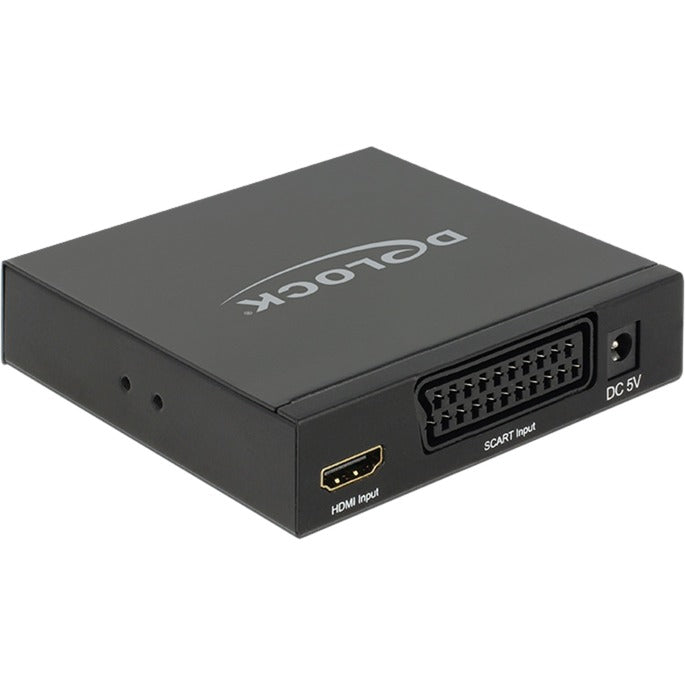 Delock converter scart hdmi > hdmi scaler (zwart)
