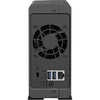 Synology diskstation ds124 nas (zwart, usb-a 3.2 (5 gbit s))