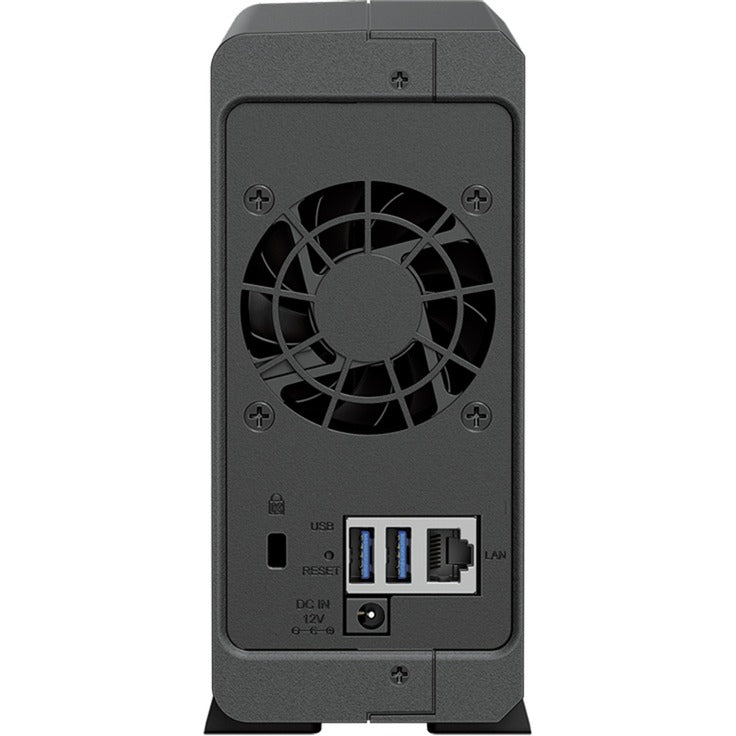 Synology diskstation ds124 nas (zwart, usb-a 3.2 (5 gbit s))