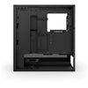 Nzxt h5 flow rgb v2 midi tower behuizing (zwart | 1x usb-a | 1x usb-c | rgb | tempered glass)