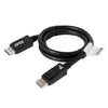 Club 3d displayport 1.4 vesa gecertificeerde kabel male-male (zwart, 1 meter, 8k 60hz of 2x 4k 60hz, 32.4gbps)
